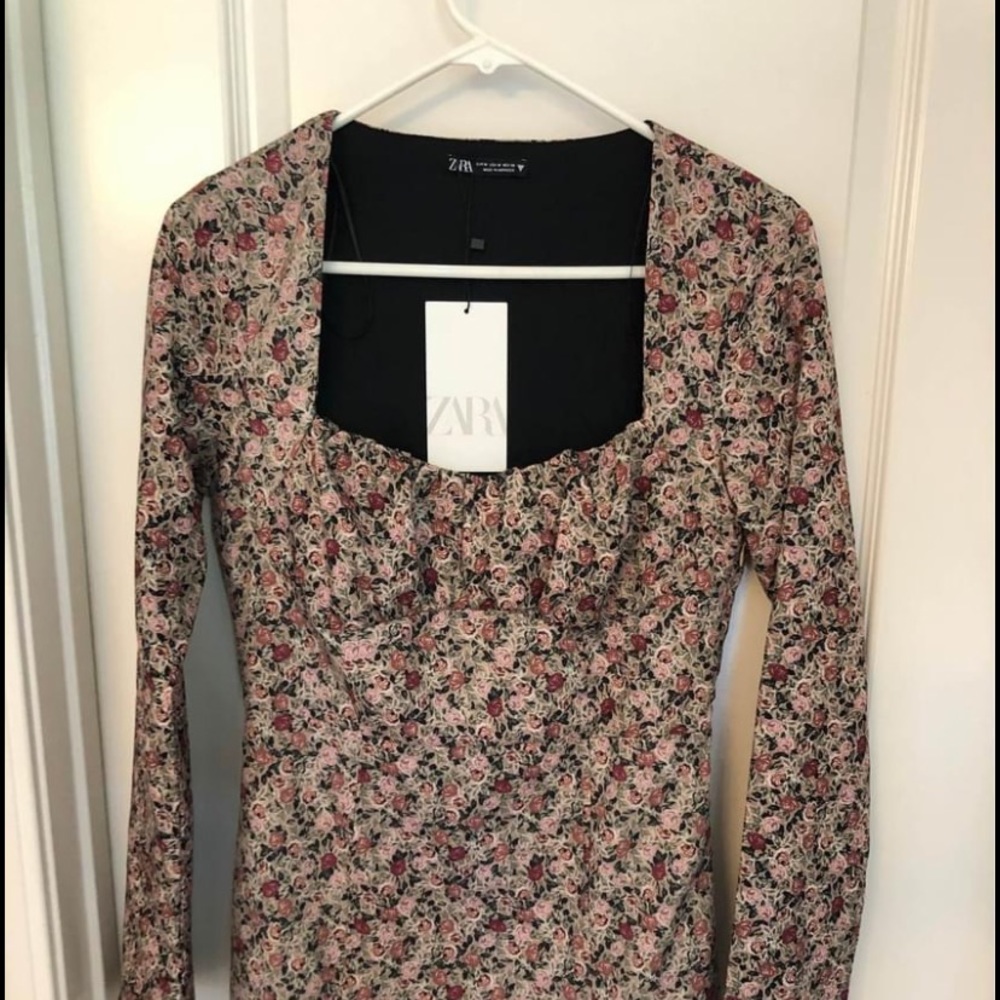 New cute dress,light pink/ flowers very romantic